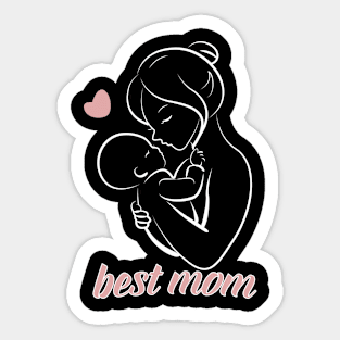 Mother And Son Sticker